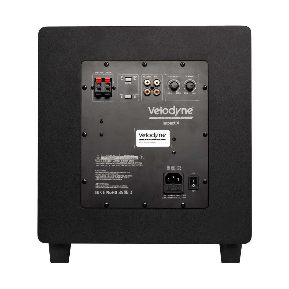 Velodyne Acoustics Impact X Subwoofers