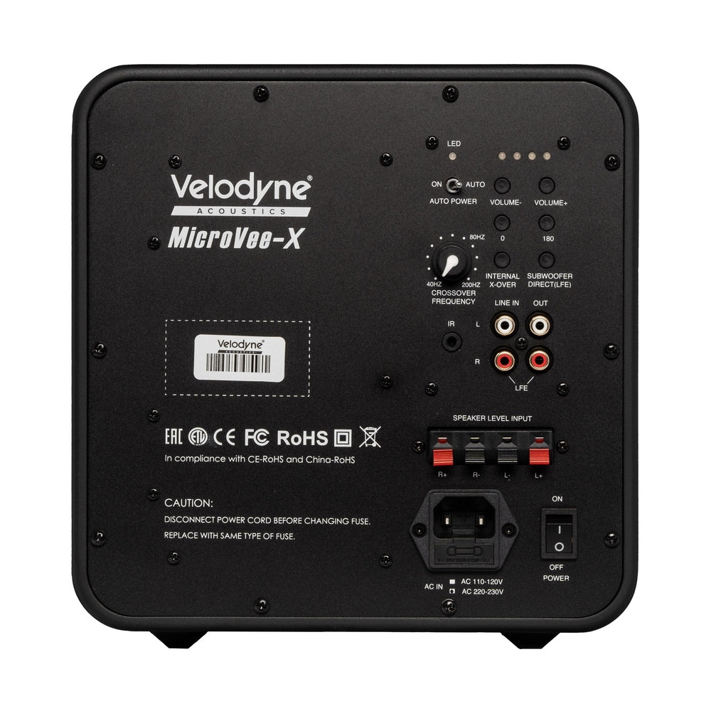Velodyne Acoustics MicroVee X Subwoofer
