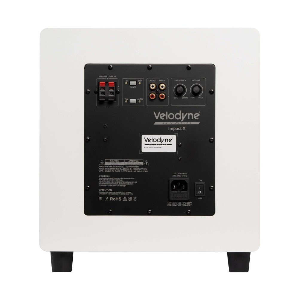 Velodyne Acoustics Impact X Subwoofers