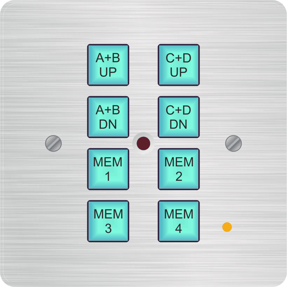 MC² DPanel-8 Delta-Series Remote Panel