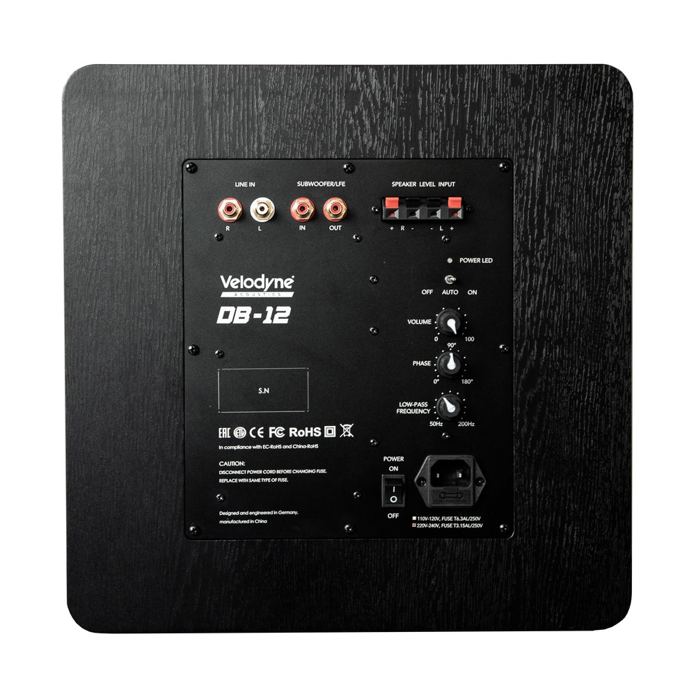 Velodyne Acoustics Deep Blue Subwoofers