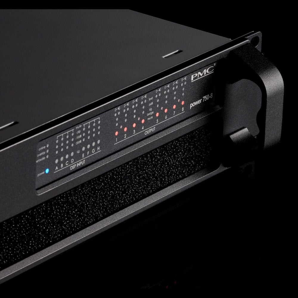 PMC power750-8 Eight Channel Amplifier