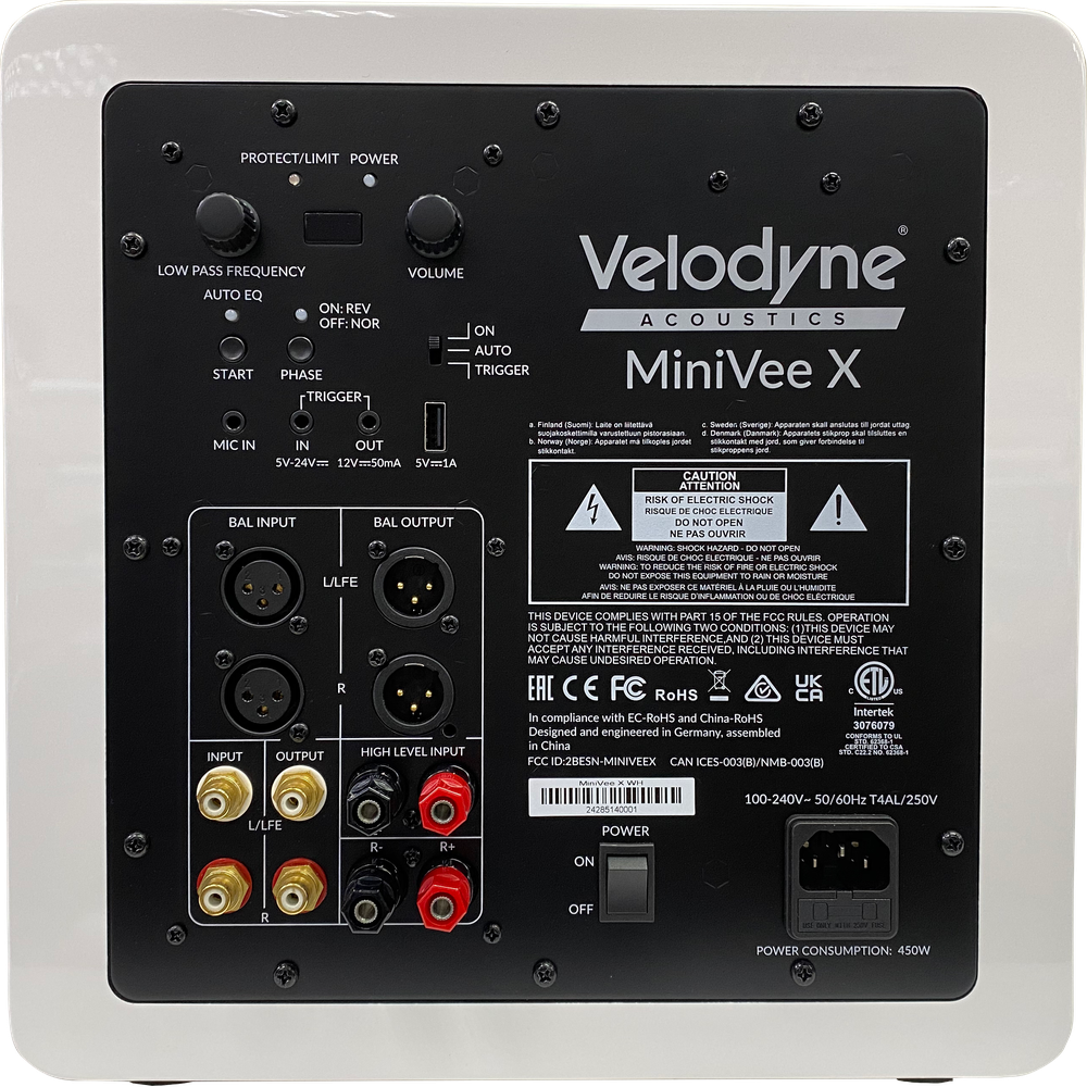 Velodyne Acoustics MiniVee X Subwoofer