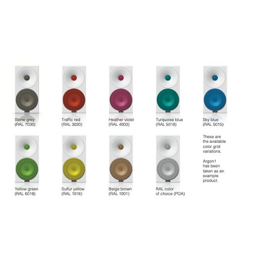 amphion Argon0 - Custom Grille Color