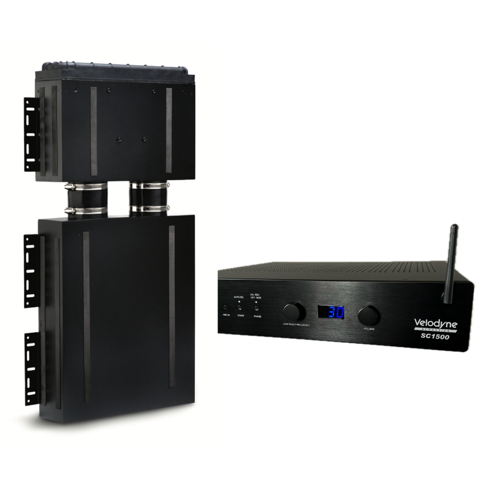 Velodyne Acoustics SC-IWDVR & SC-1500 Amp Bundle (includes back
