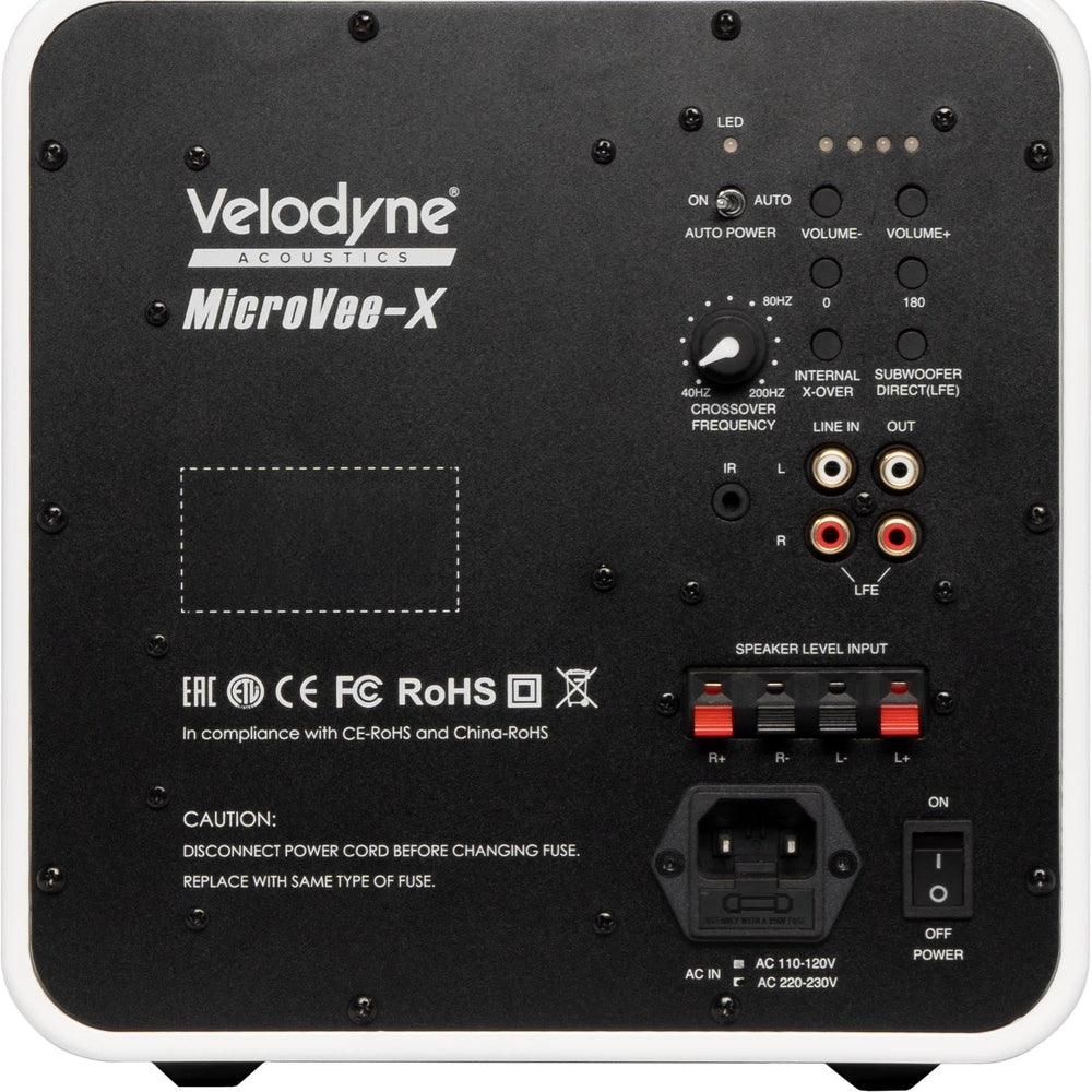 Velodyne Acoustics MicroVee X Subwoofer