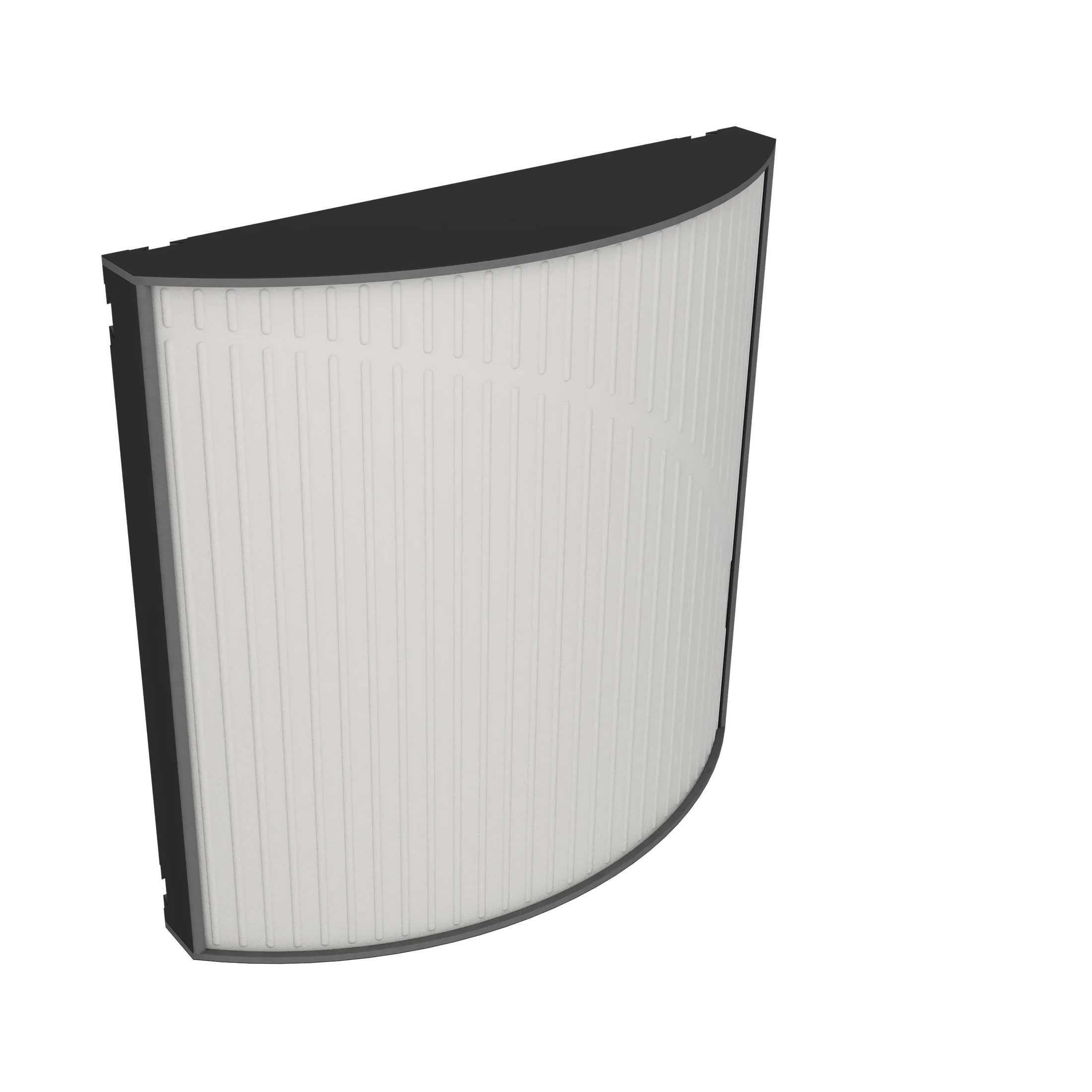 Vicoustic Cinema Round Ultra VMT Sound Absorbing Acoustic Panel in Light Grey and Black Matte