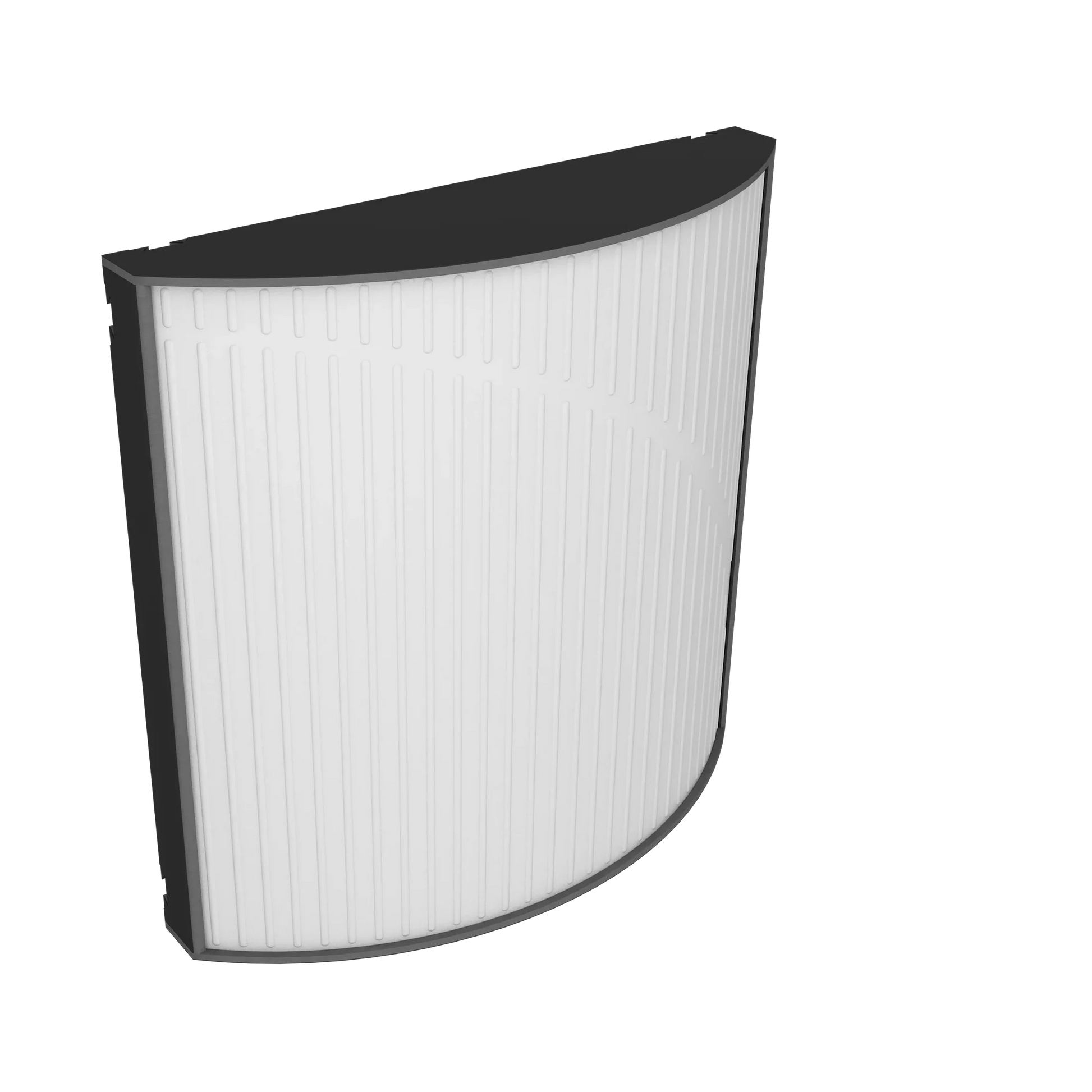 Vicoustic Cinema Round Ultra VMT Sound Absorbing Acoustic Panel in Natural White and Black Matte