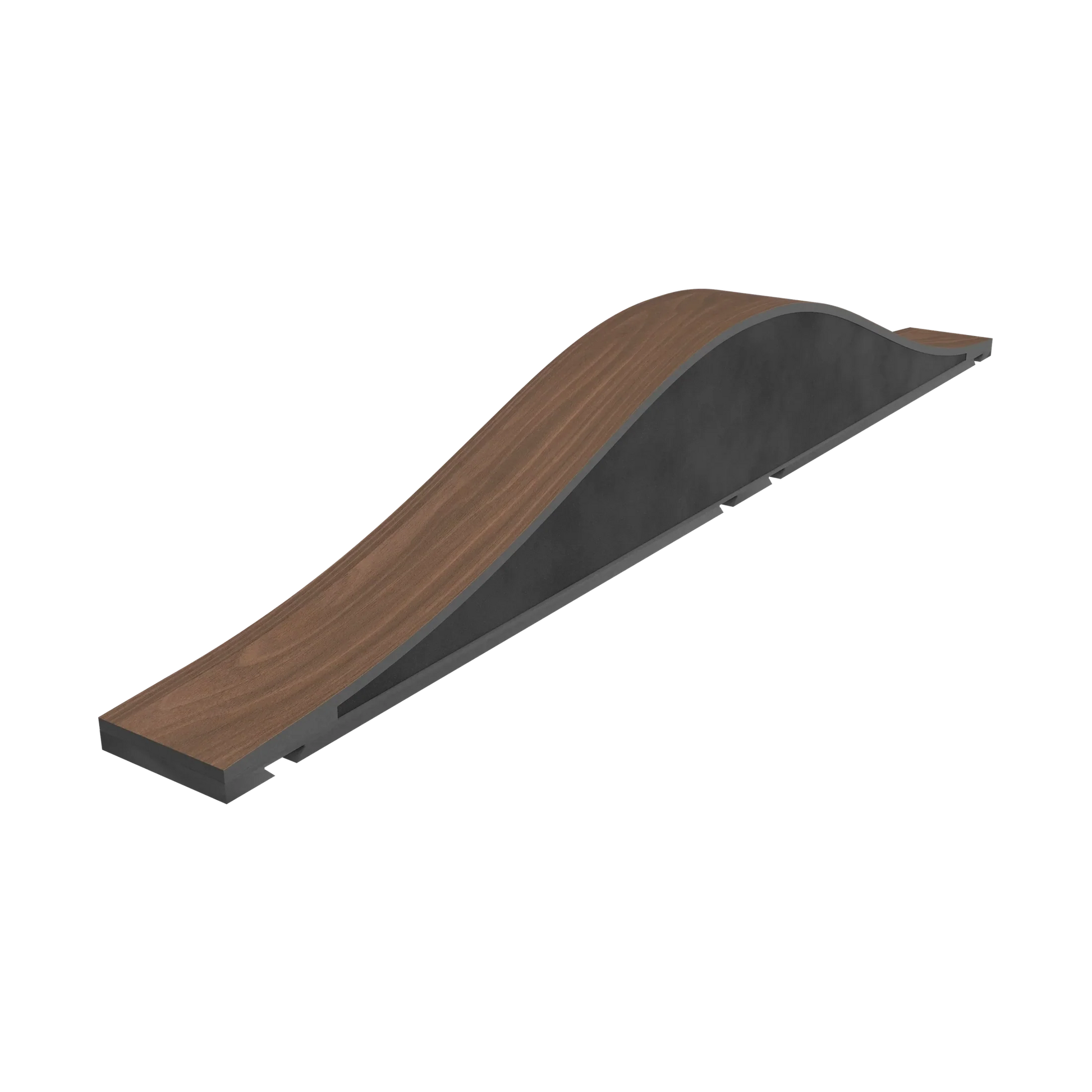 Vicoustic Flexi Wave Ultra Hybrid Sound Absorbing and Diffuser Acoustic Panel in Dark Walnut