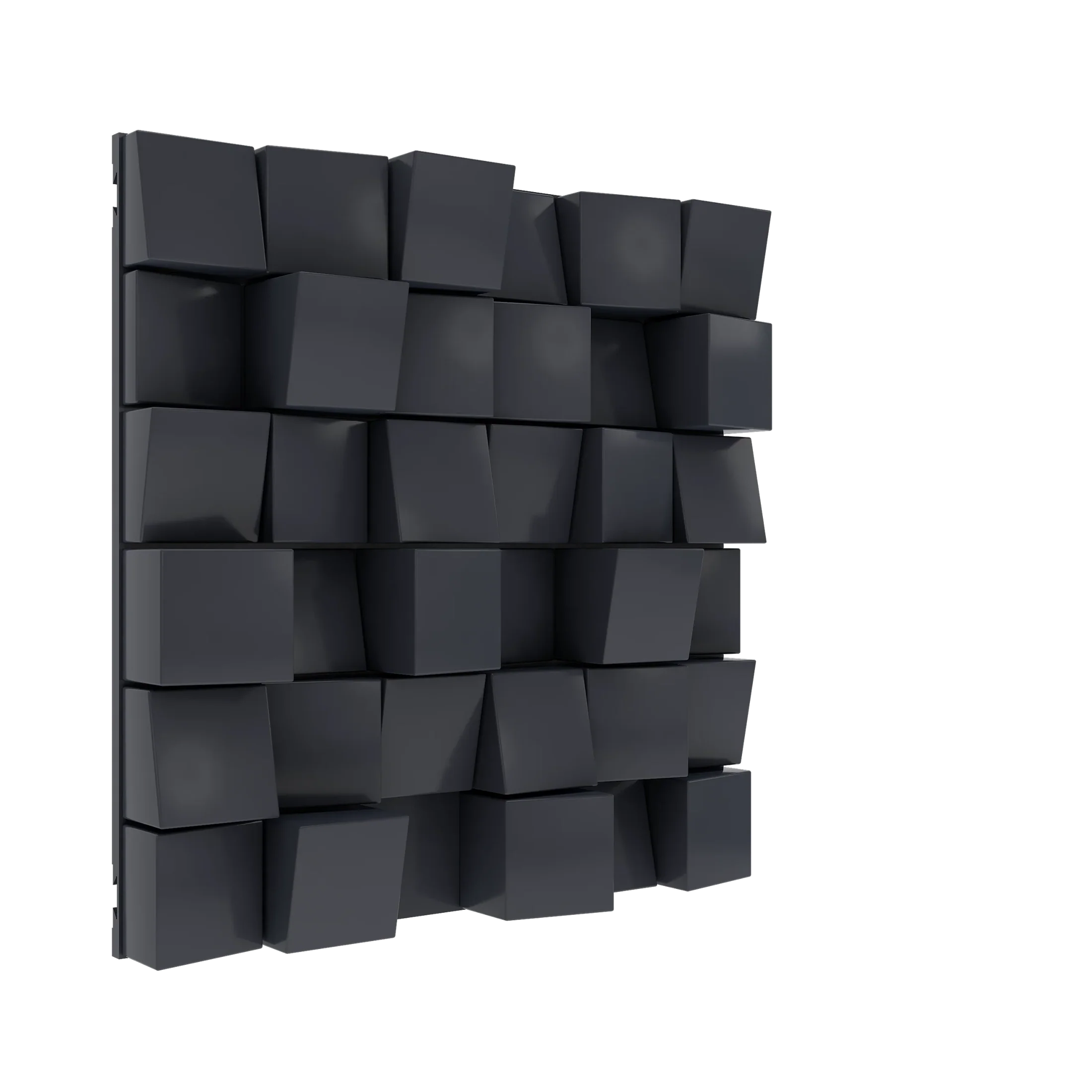 Vicoustic Multifuser Wood MKII Sound Diffuser Acoustic Panel in Black Matte