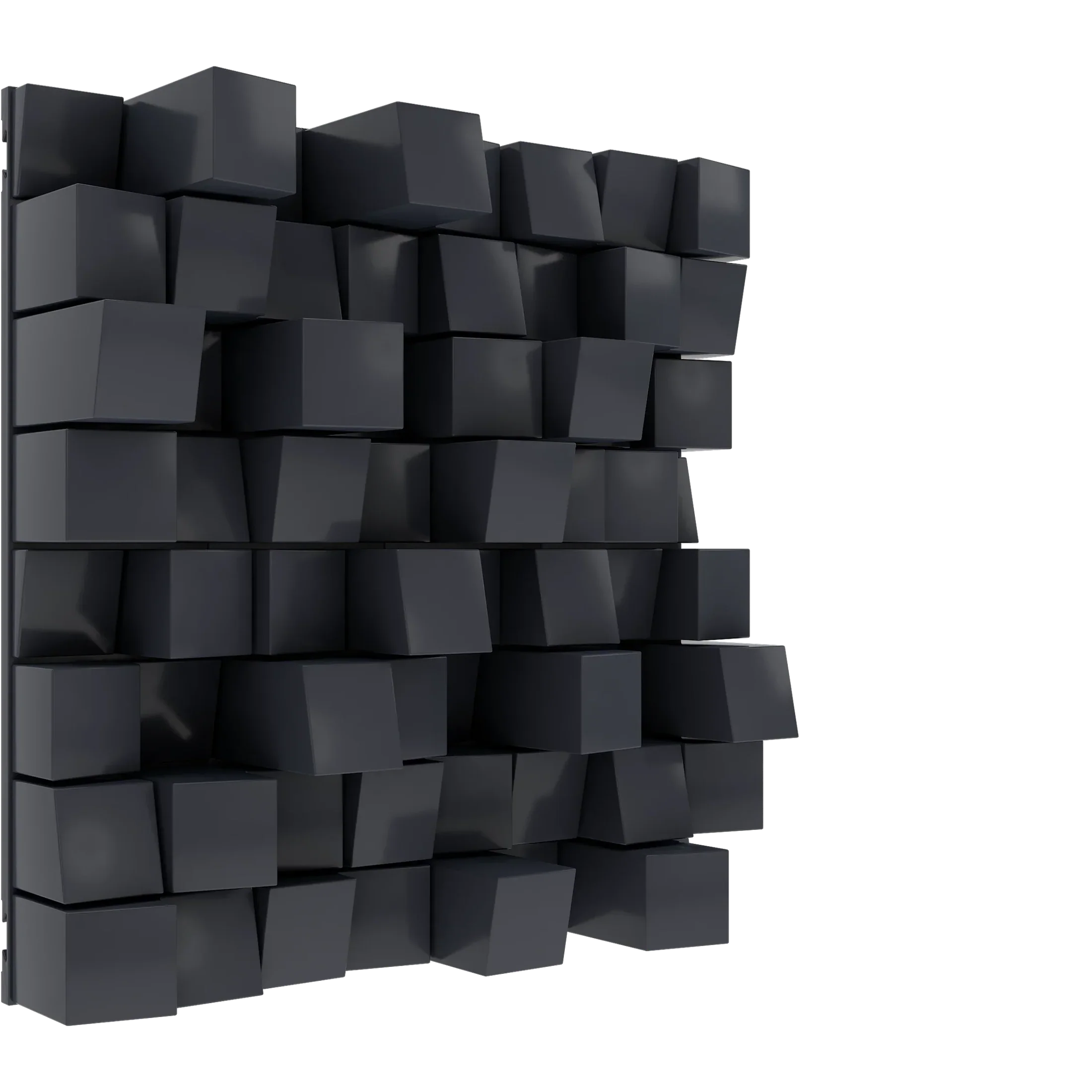 Vicoustic Multifuser Wood MKII Sound Diffuser Acoustic Panel in Black Matte