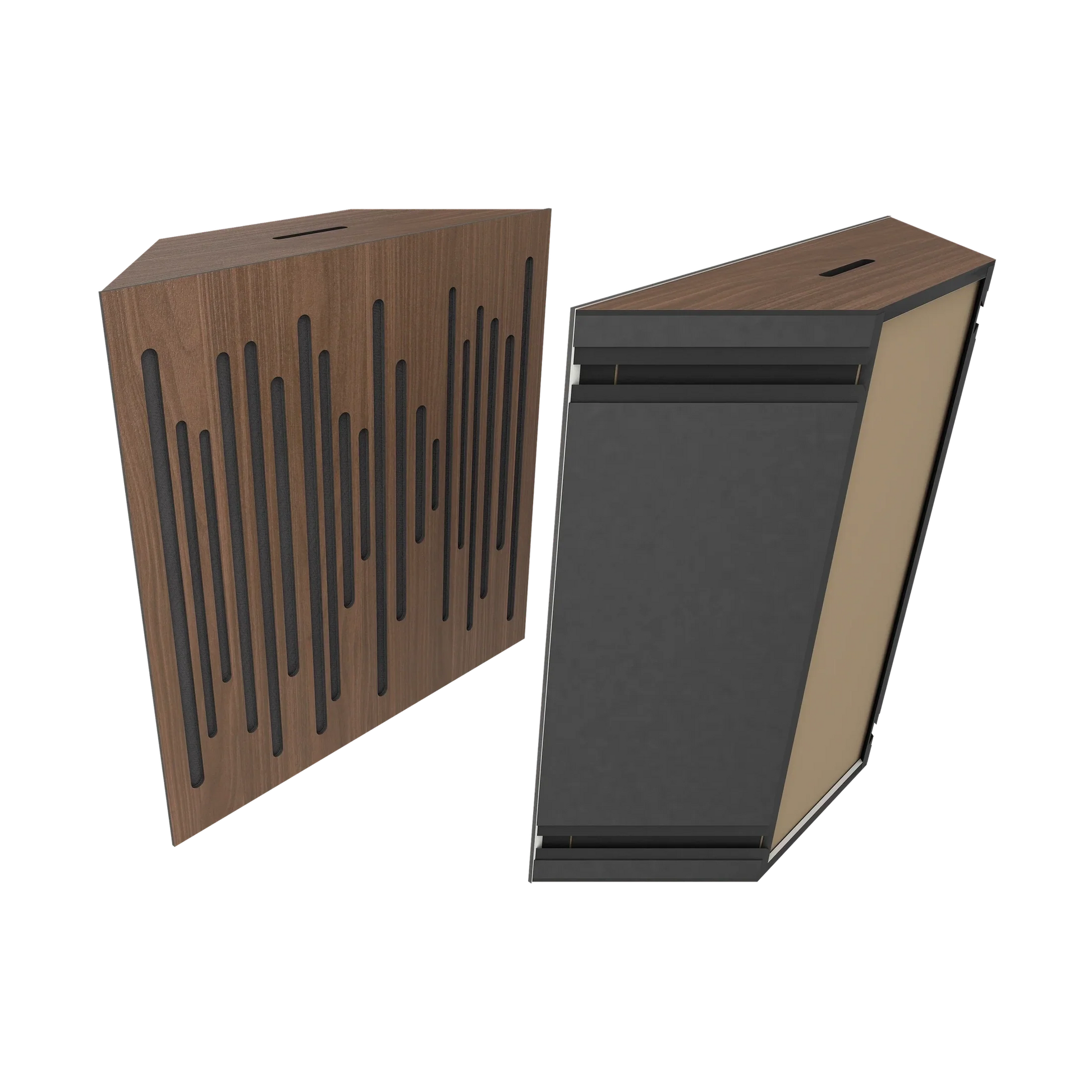 Vicoustic Super Bass Extreme Ultra Bass Trap Acoustic Panel in Dark Walnut