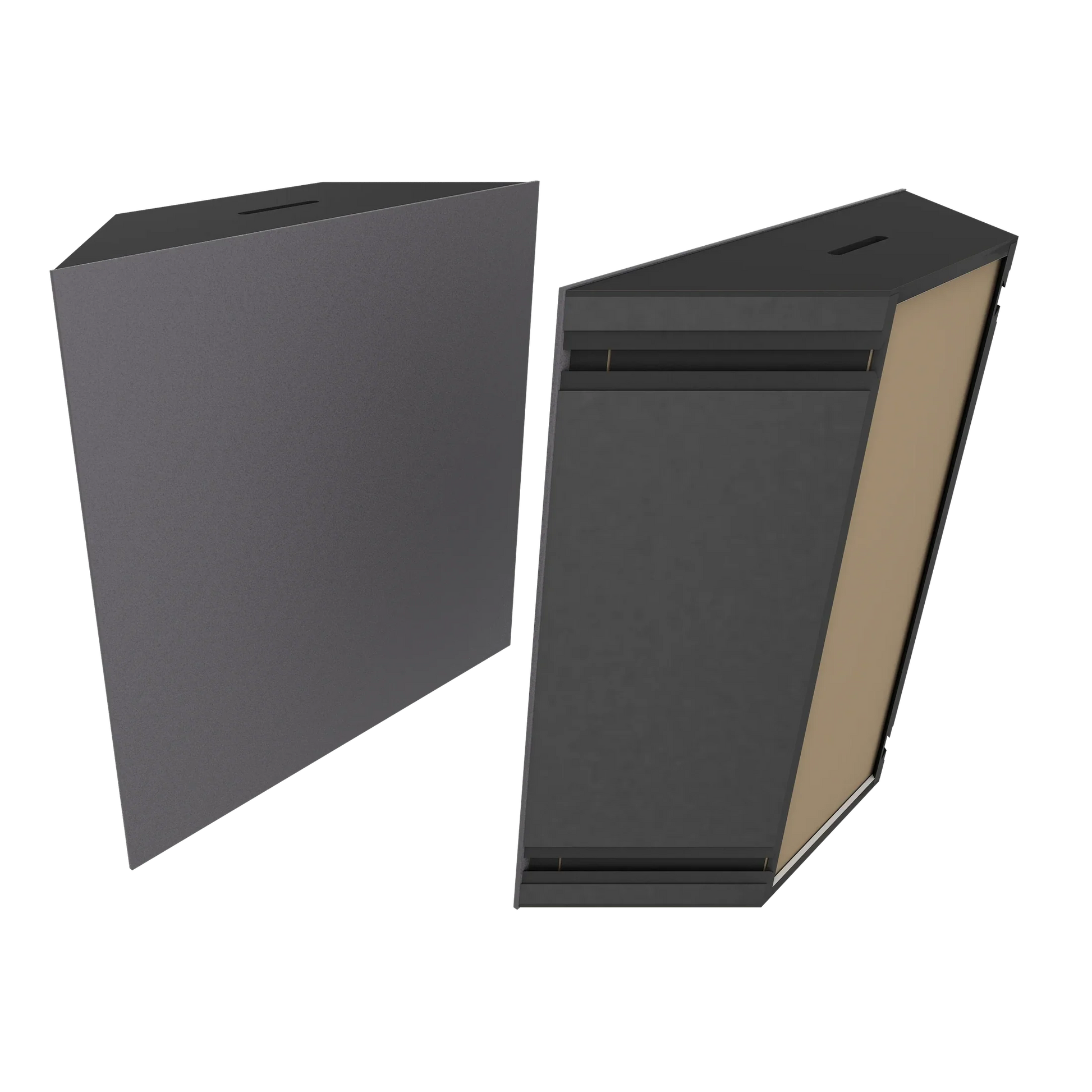 Vicoustic Super Bass Extreme Ultra VMT Bass Trap Acoustic Panel in Grey and Black Matte