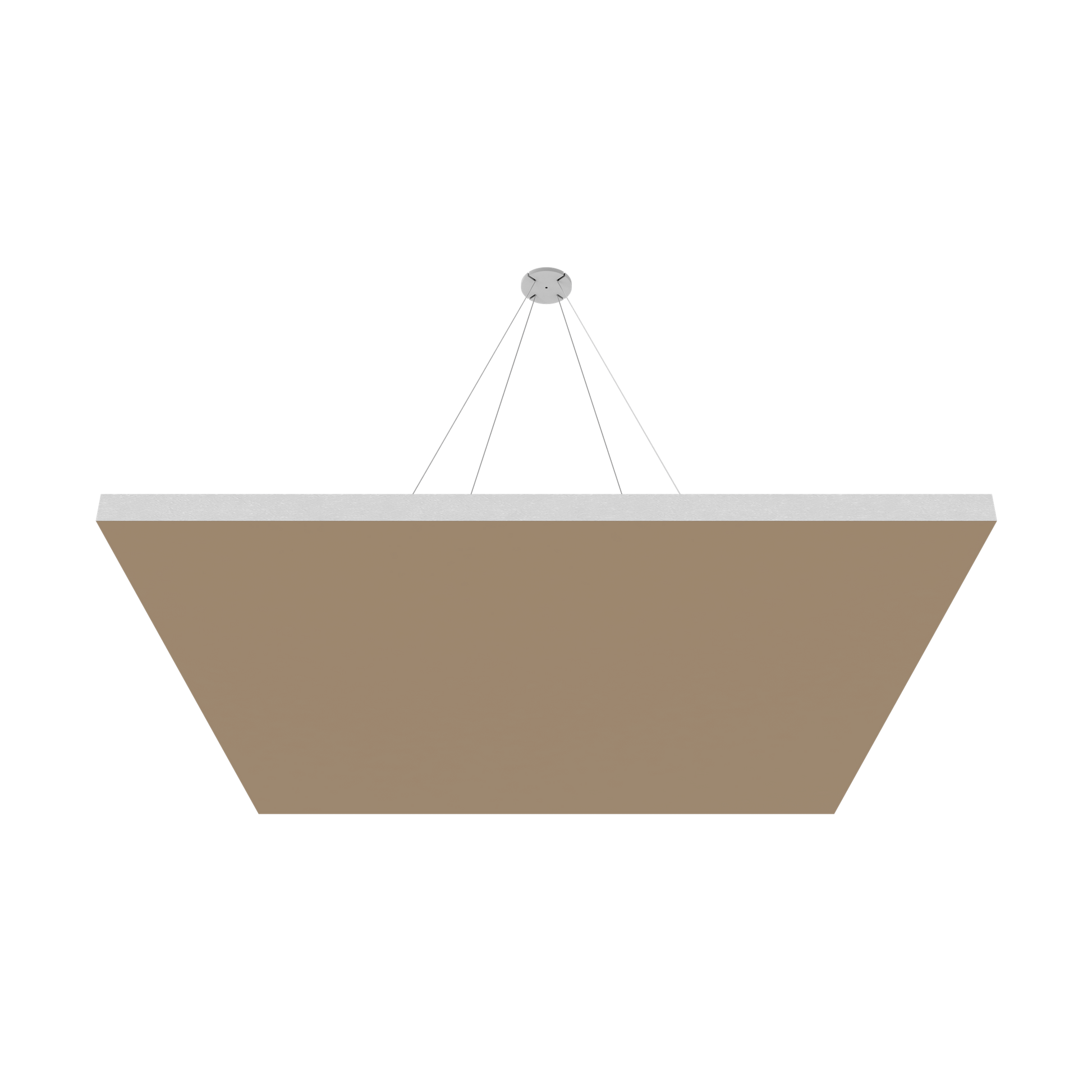 Vicoustic ViCloud VMT Flat Square Colors Sound Absorbing Acoustic Cloud in Beige