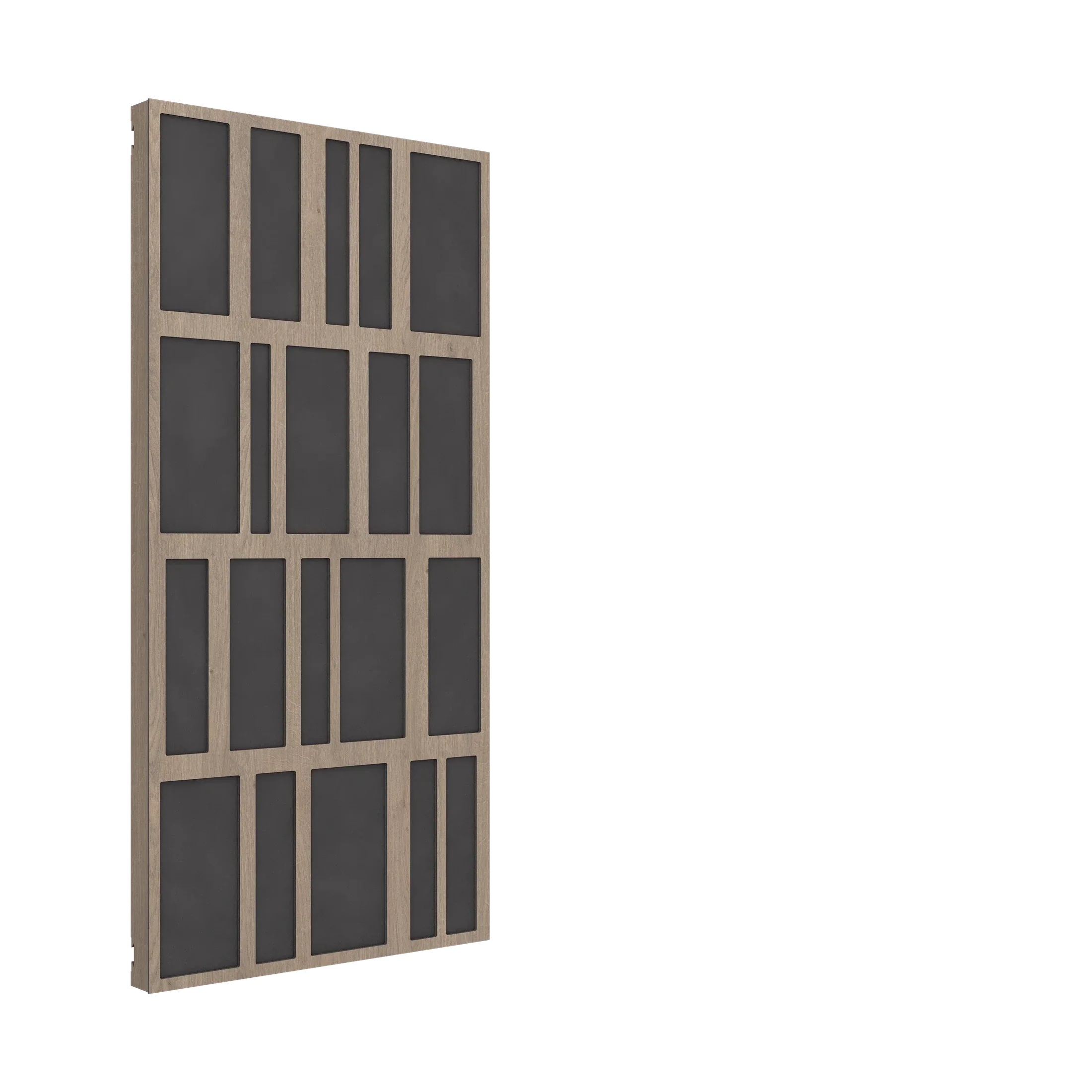 Vicoustic VicPattern Ultra Beat XL Sound Absorbing Acoustic Panel in Brown Oak