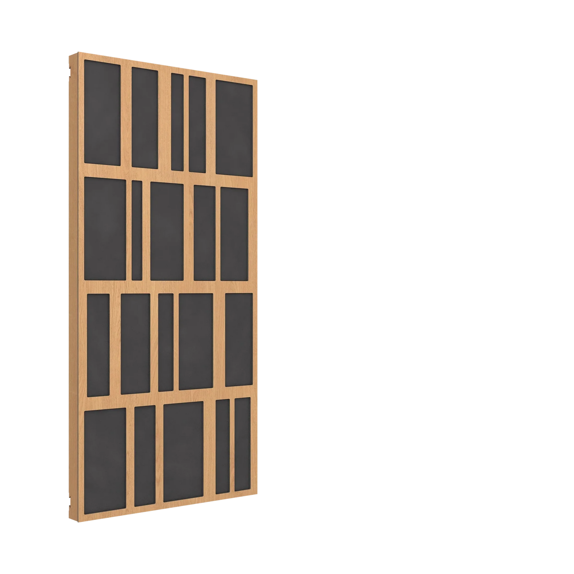 Vicoustic VicPattern Ultra Beat XL Sound Absorbing Acoustic Panel in Natural Oak