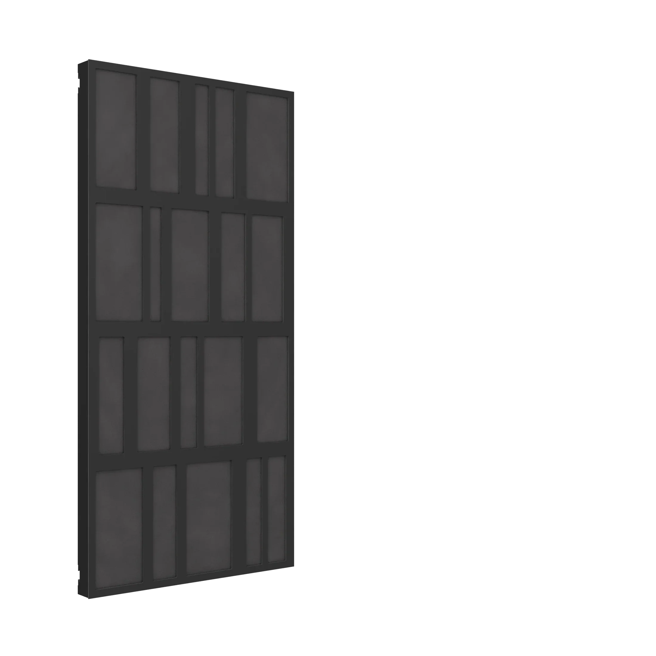 Vicoustic VicPattern Ultra Beat XL Sound Absorbing Acoustic Panel in Black Matte