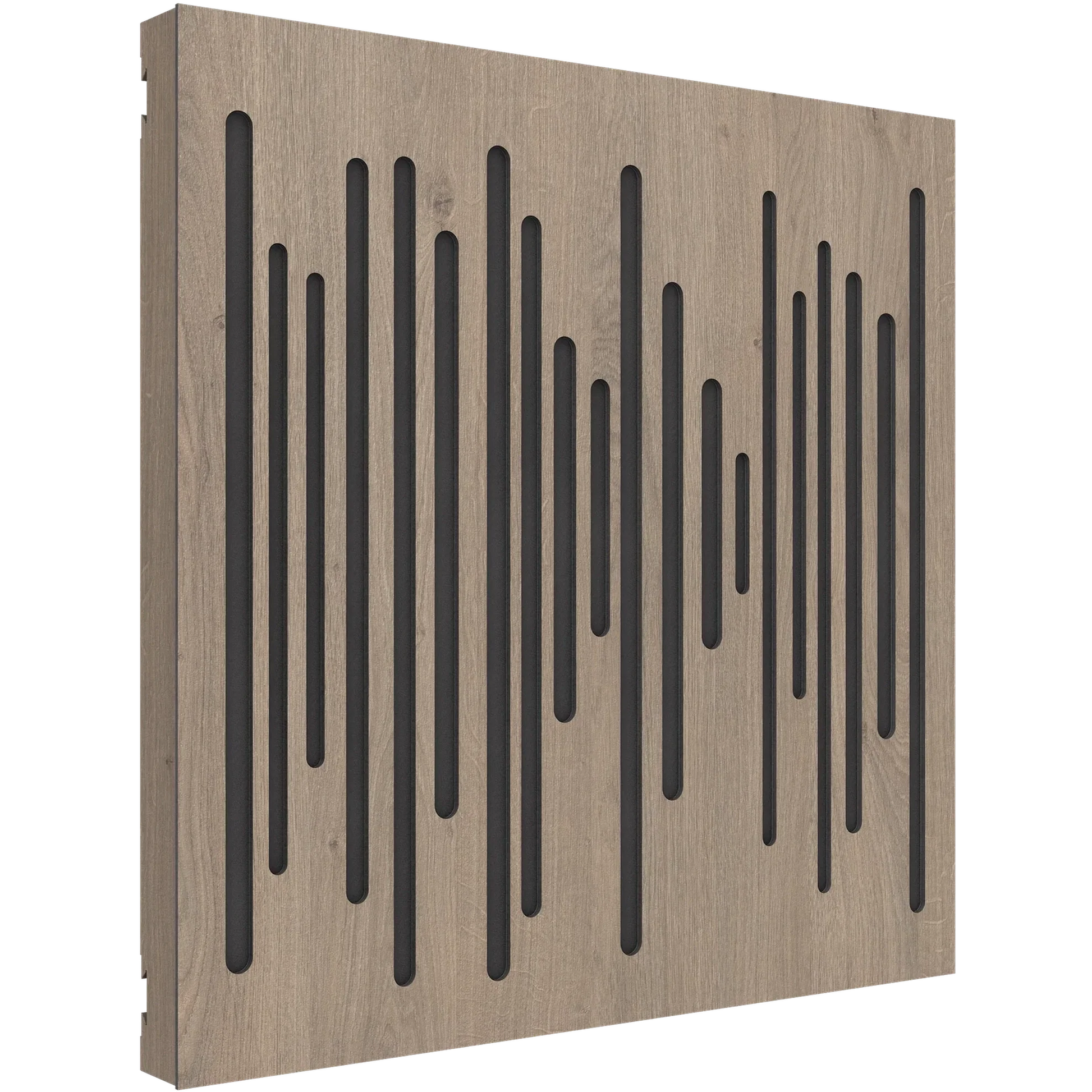 Vicoustic VicPattern Ultra Wavewood MKII Sound Absorbing Acoustic Panel in Brown Oak