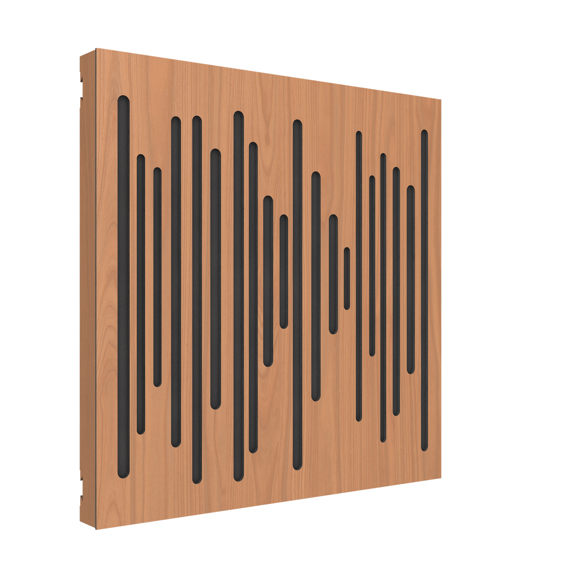Vicoustic VicPattern Ultra Wavewood MKII Sound Absorbing Acoustic Panel in Locarno Cherry
