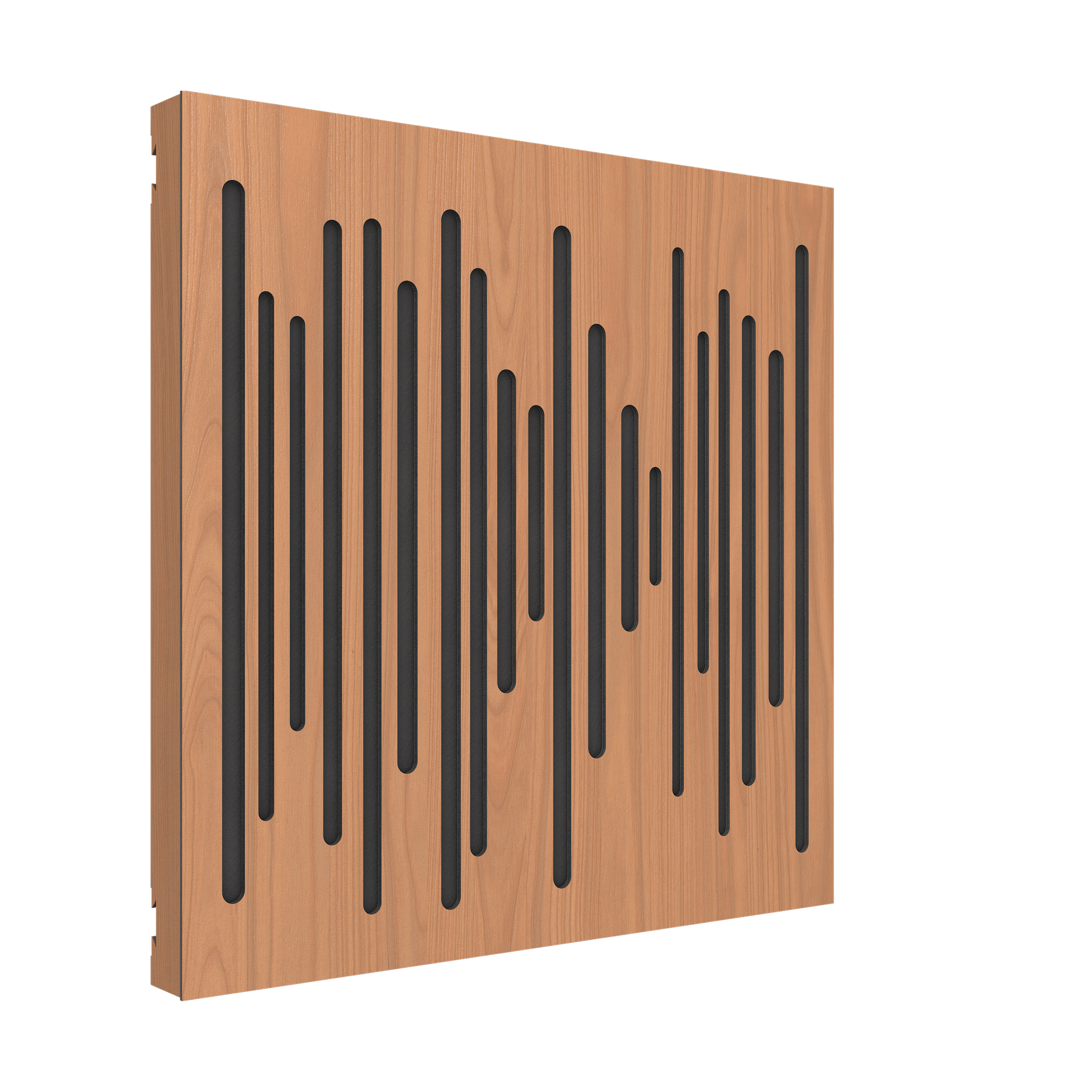 Vicoustic VicPattern Ultra Wavewood MKII Sound Absorbing Acoustic Panel in Locarno Cherry