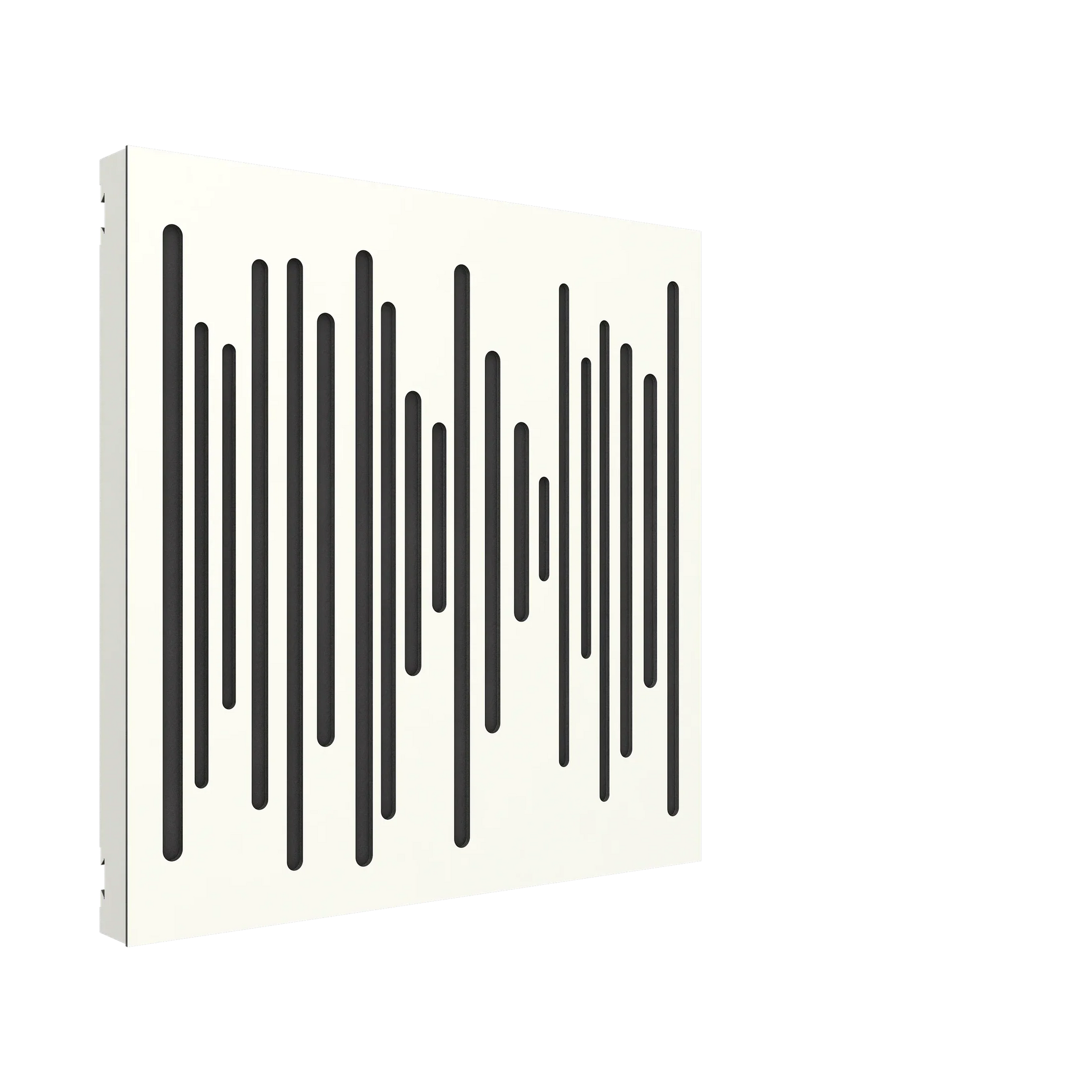 Vicoustic VicPattern Ultra Wavewood MKII Sound Absorbing Acoustic Panel in White Matte