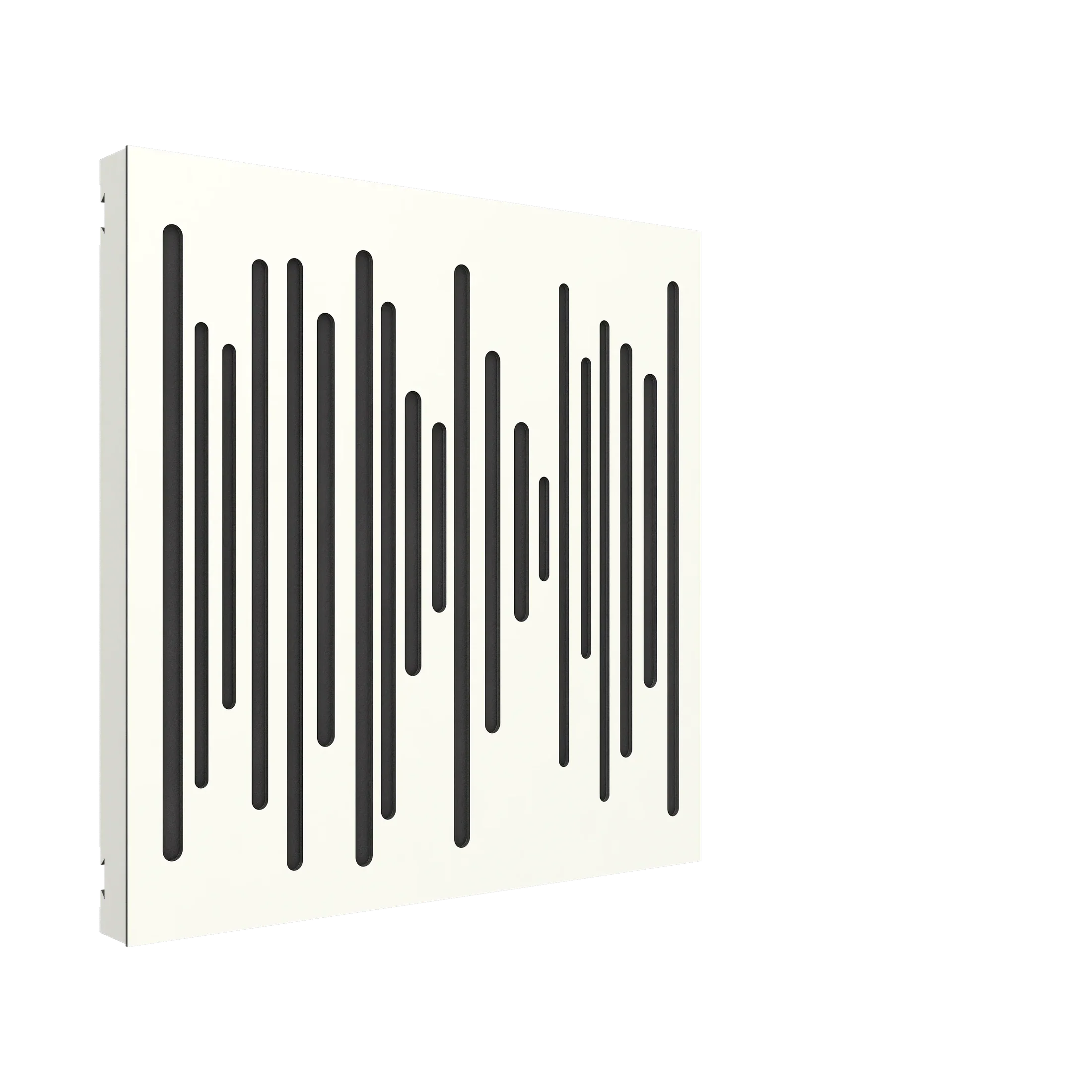 Vicoustic VicPattern Ultra Wavewood MKII Sound Absorbing Acoustic Panel in White Matte