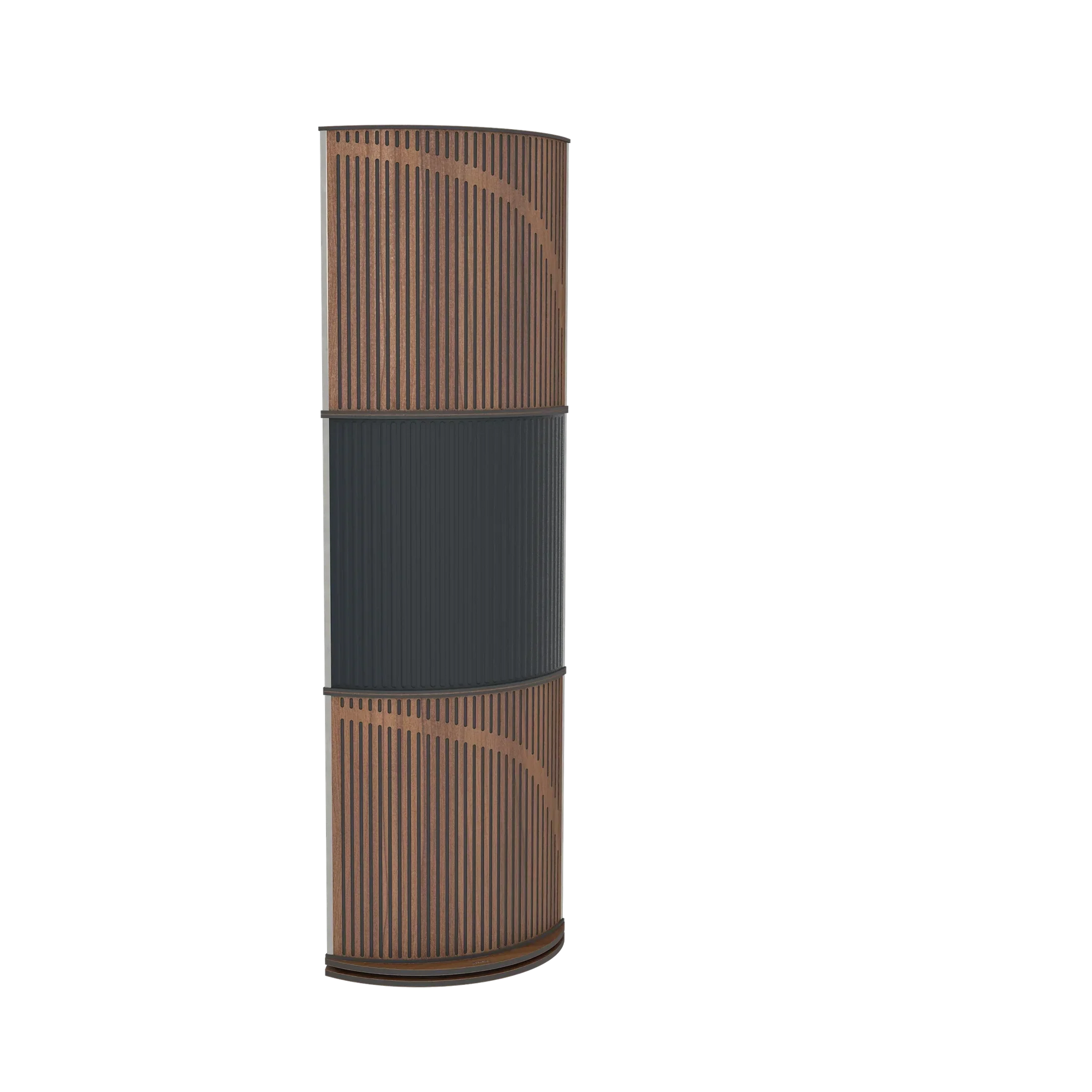 Vicoustic VicTotem Ultra VMT Free Standing Hybrid Acoustic Panel in Black and Black Matte