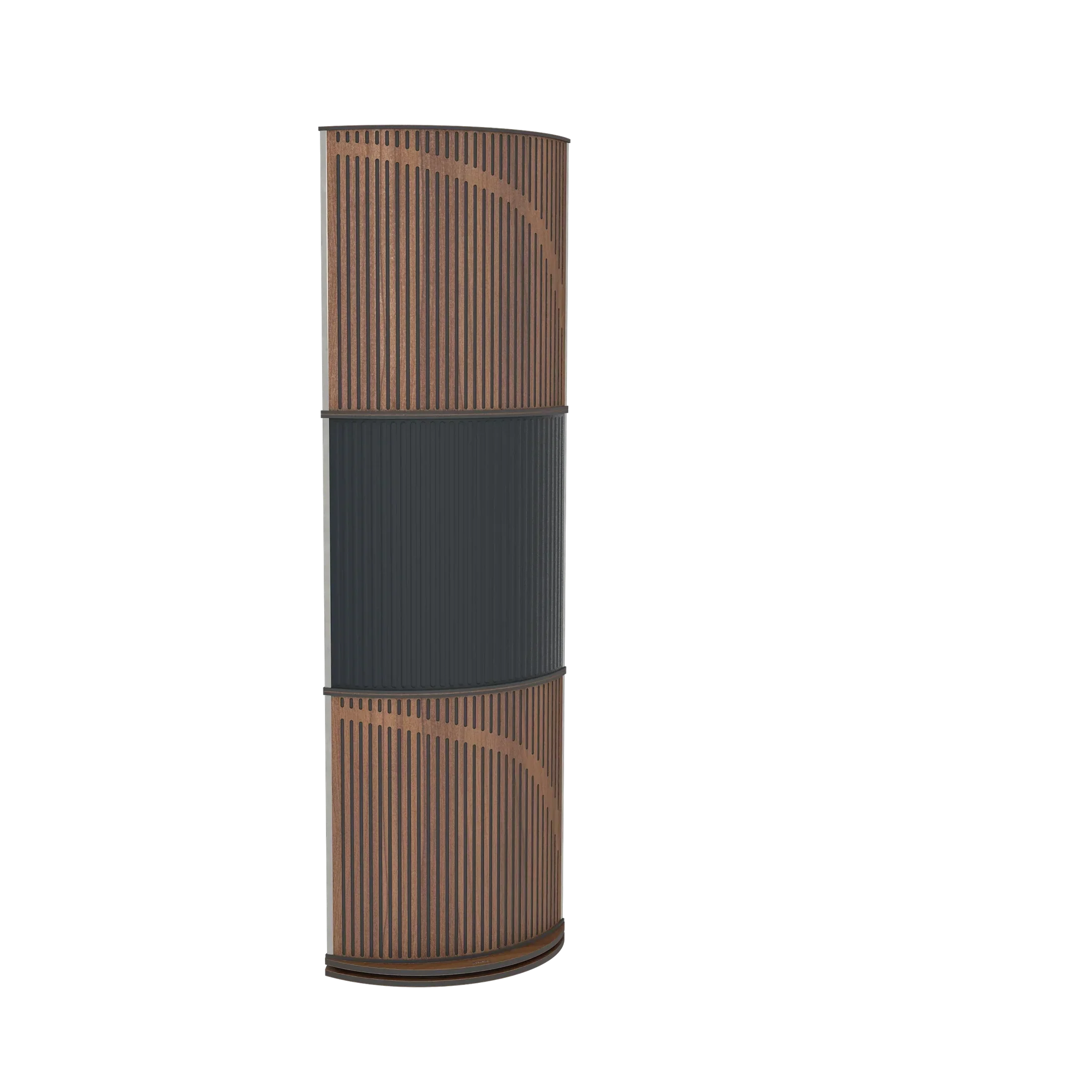 Vicoustic VicTotem Ultra VMT Free Standing Hybrid Acoustic Panel in Black and Black Matte