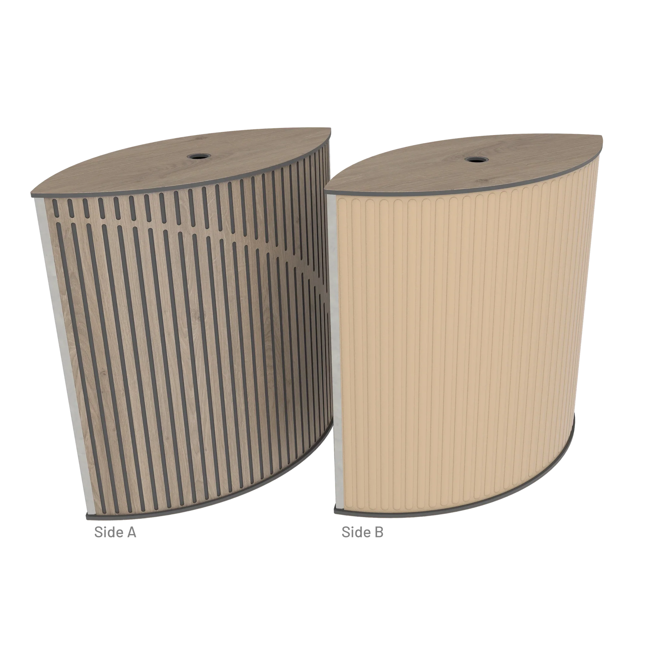 Vicoustic VicTotem Ultra VMT Extra Module Free Standing Hybrid Acoustic Panel in Beige