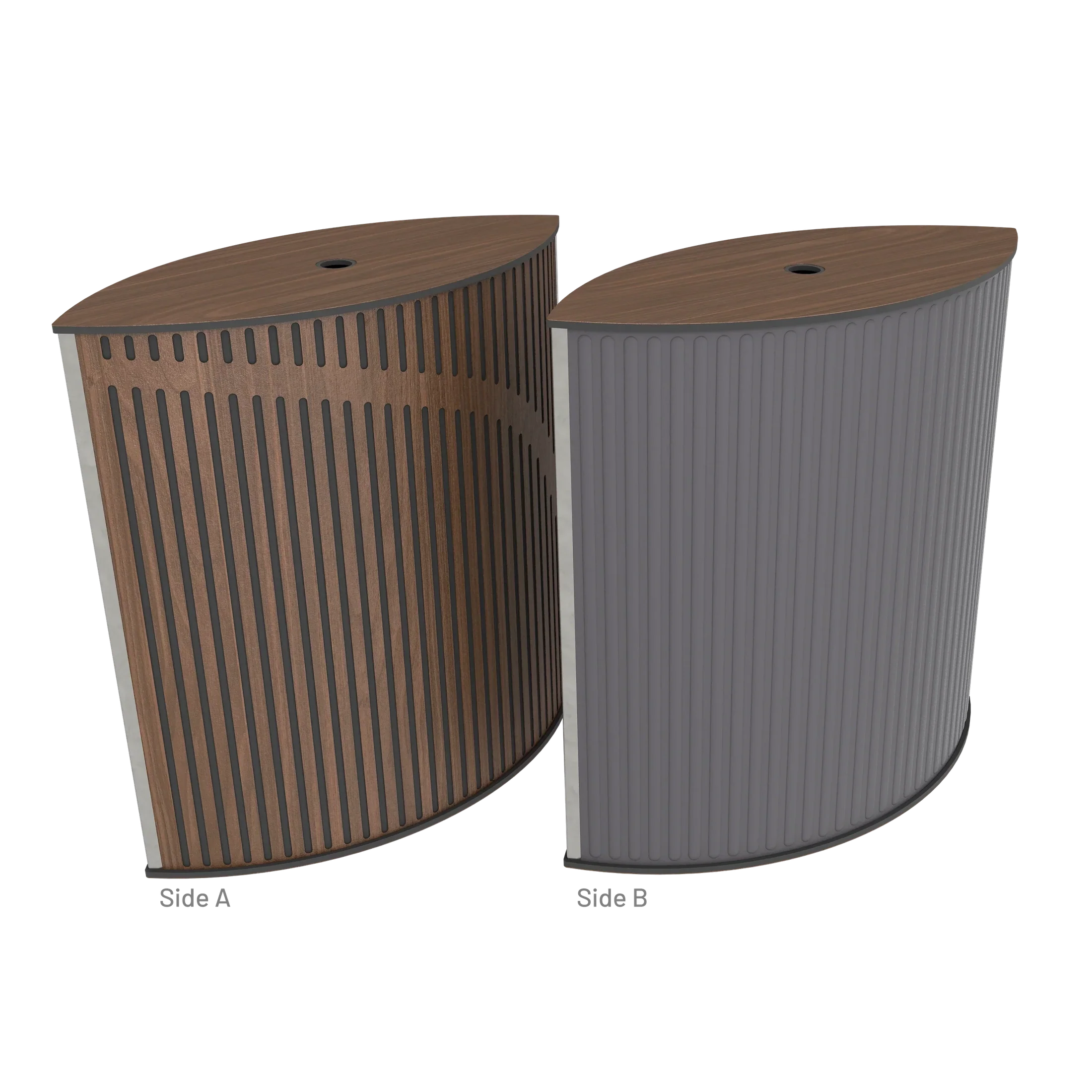 Vicoustic VicTotem Ultra VMT Extra Module Free Standing Hybrid Acoustic Panel in Grey