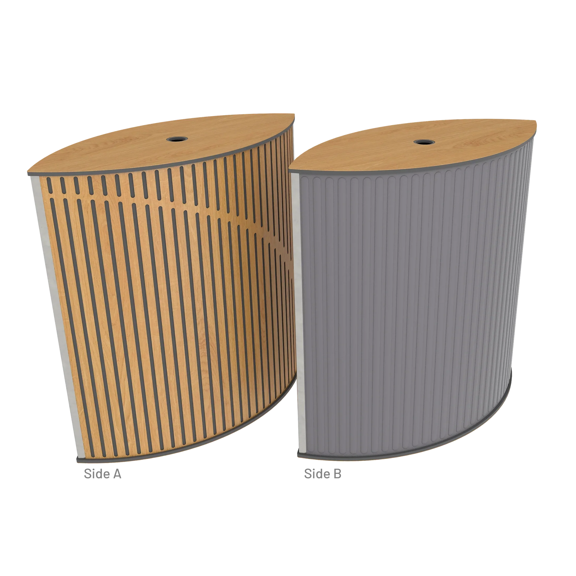 Vicoustic VicTotem Ultra VMT Extra Module Free Standing Hybrid Acoustic Panel in Grey