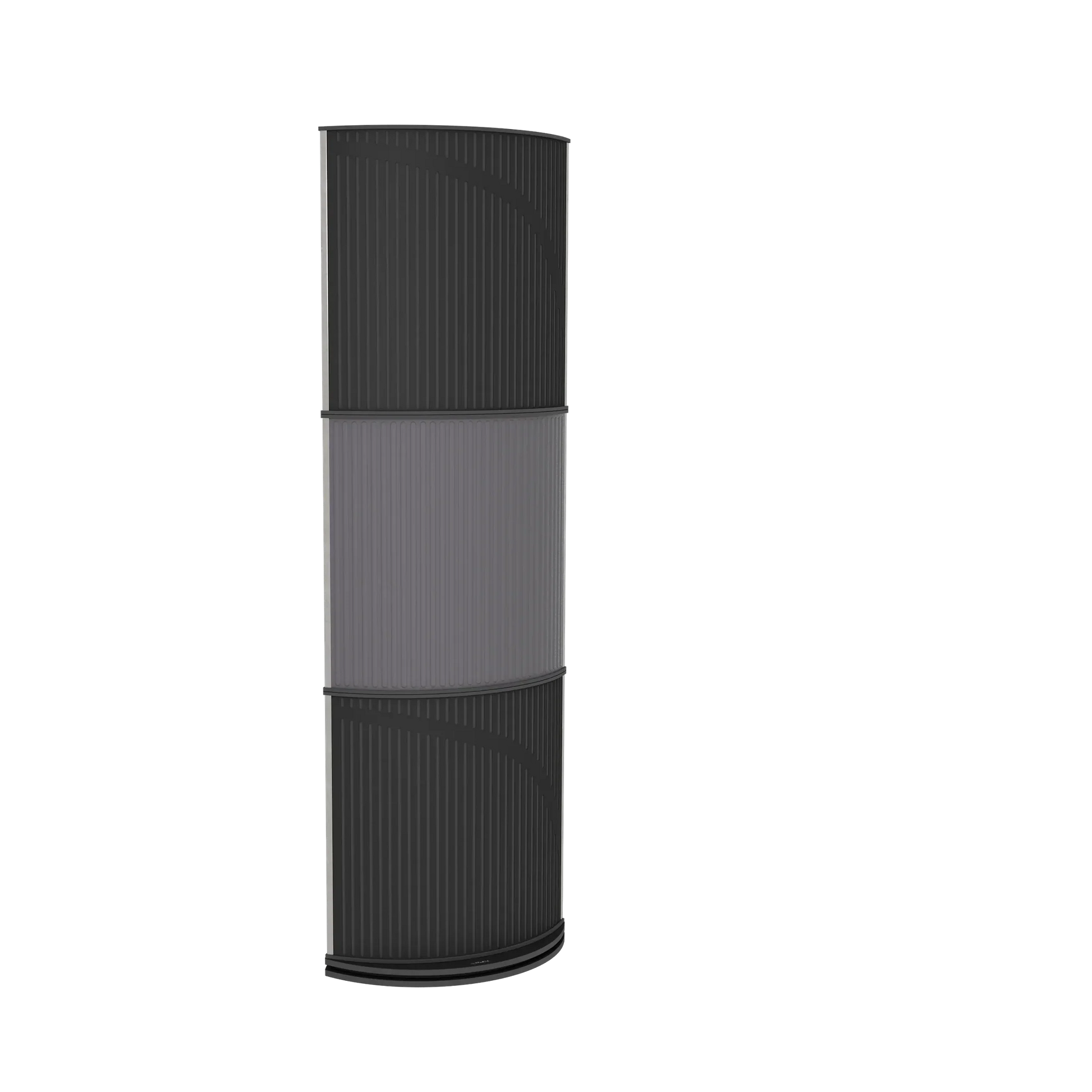 Vicoustic VicTotem Ultra VMT Free Standing Hybrid Acoustic Panel in Grey and Natural Oak