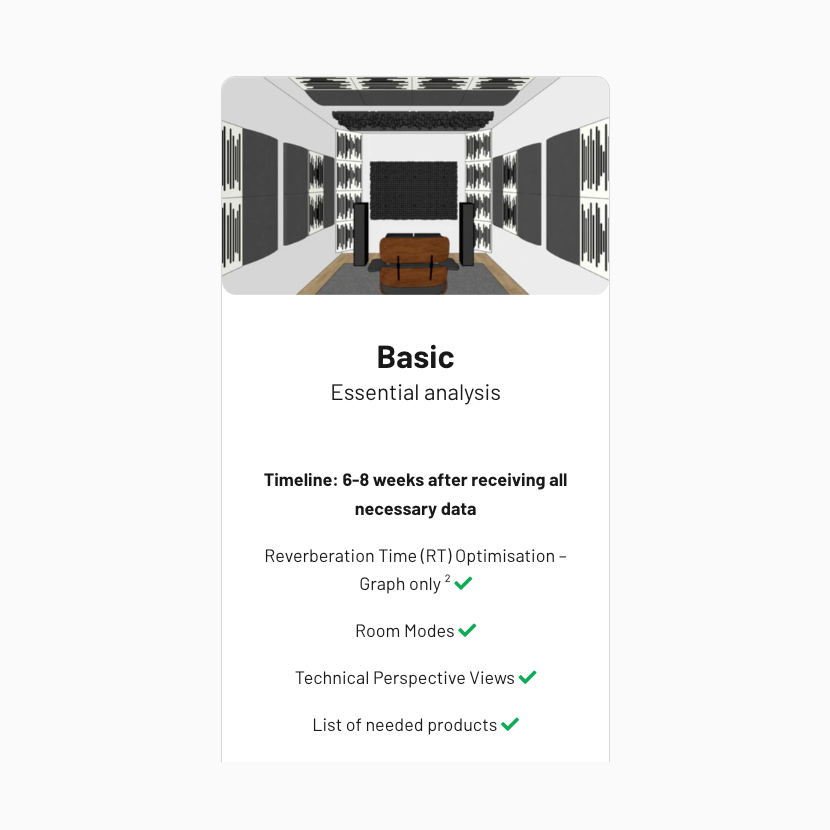 Vicoustic Project Proposal Ticket