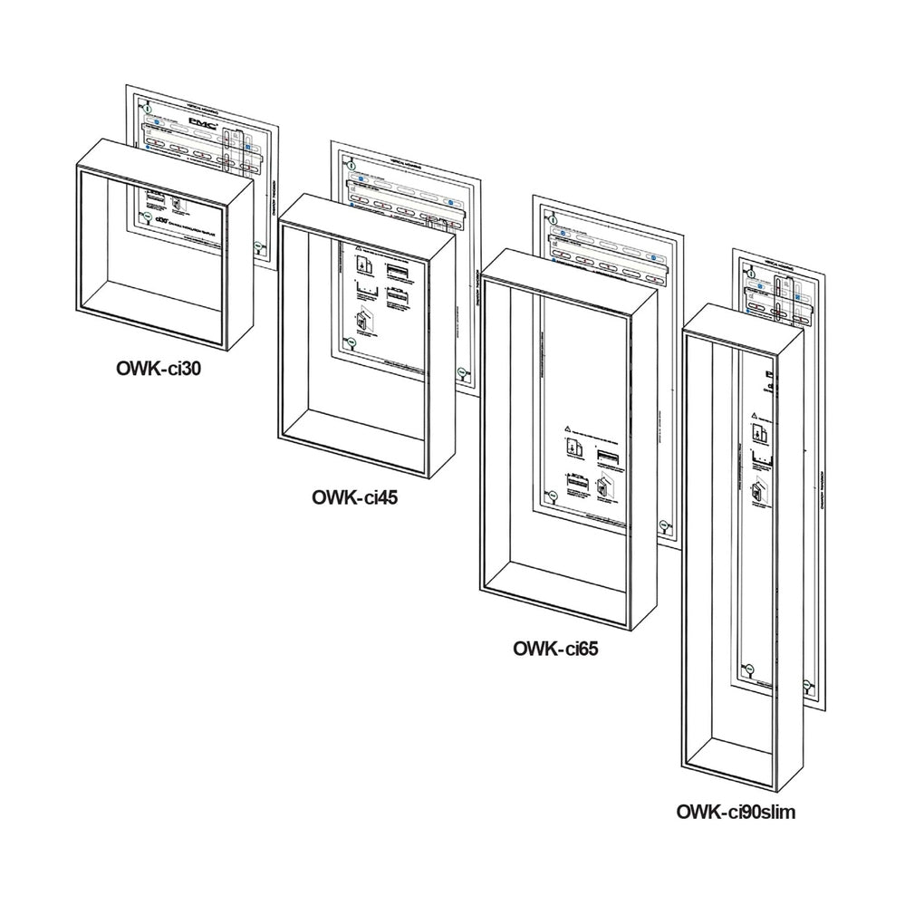 PMC On Wall Kit for ci series In-Wall Speakers