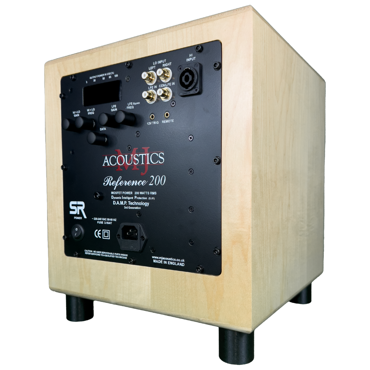 MJ Acoustics Reference 200 Subwoofer